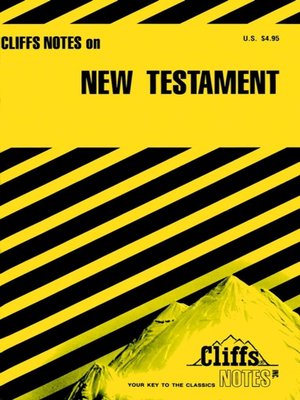 cover image of CliffsNotes The New Testament